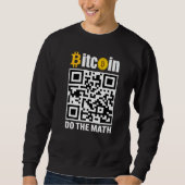 Sweatshirt Bitcoin Do The Math BTC Crypto Mens Saying (Devant)