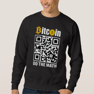 Sweatshirt Bitcoin Do The Math BTC Crypto Mens Saying