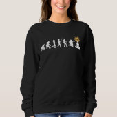 Sweatshirt Bitcoin Evolution Leads To World Peace (Devant)