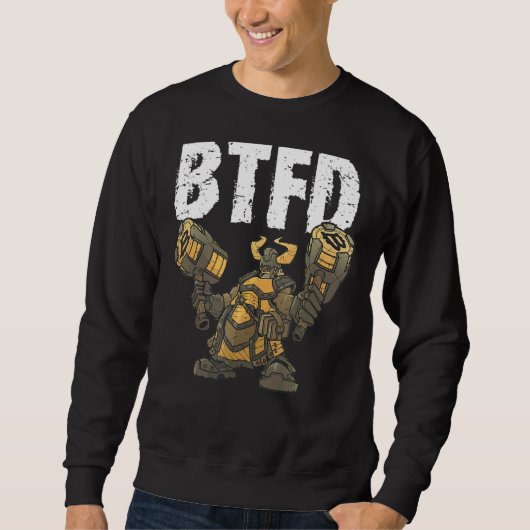 Sweatshirt Bitcoin Graphic Btf Acheter La Citation Dip Dire F (Devant)