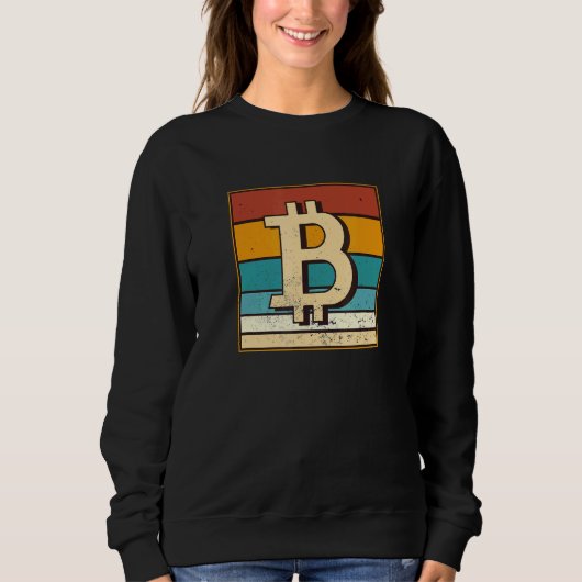 Sweatshirt Bitcoin Miner Rig dur Wallet Btc Crypto (Devant)
