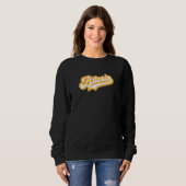 Sweatshirt Bitcoin rétro (Devant entier)