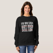 Sweatshirt Bitcoins Or pour Bitcoiner Crypto Miner 17 (Devant entier)