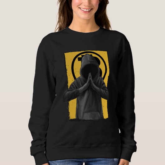 Sweatshirt Bitcoins Or pour Bitcoiner Crypto Miner 4 (Devant)
