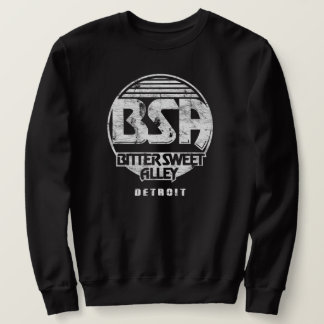 Sweatshirt Bitter Sweet Alley (BSA Vintage) NOIR Logo