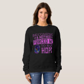 Sweatshirt Black African American Becoming A Mother Forced Me (Devant entier)