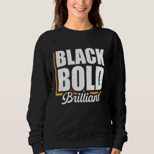 Sweatshirt Black Bold brillant