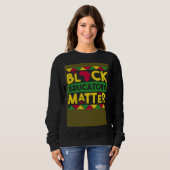 Sweatshirt Black Educators Matter Black History Month African (Devant entier)