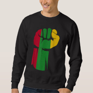 Sweatshirt Black Fist African American Pride Black History Mo