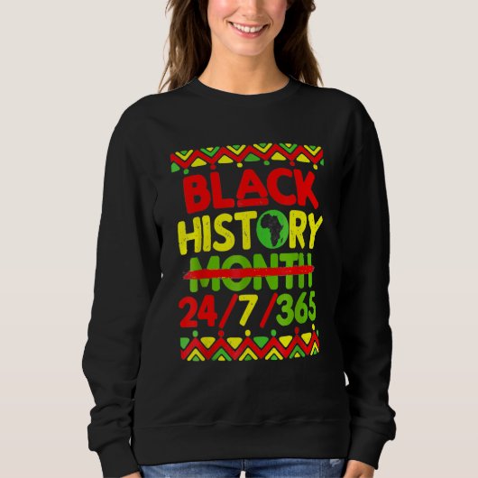 Sweatshirt Black History Month 247365 African American Melani (Devant)