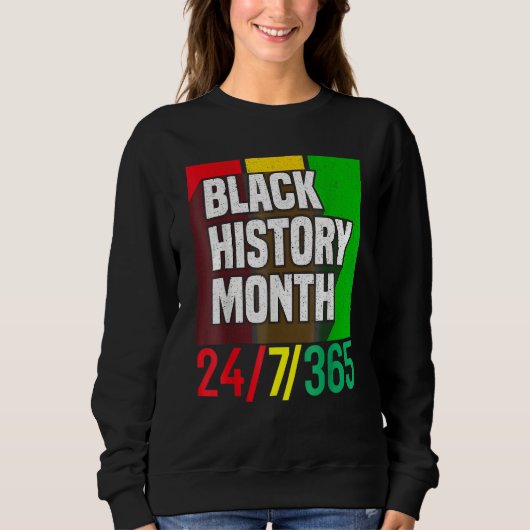 Sweatshirt Black History Month 247365 African American Melani (Devant)