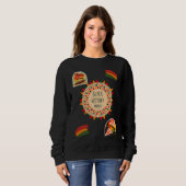 Sweatshirt Black History Month African American (Devant entier)