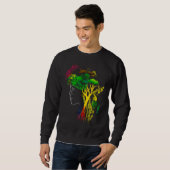 Sweatshirt Black history month  African American Ancestors' r (Devant entier)