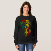 Sweatshirt Black history month  African American Ancestors' r (Devant entier)