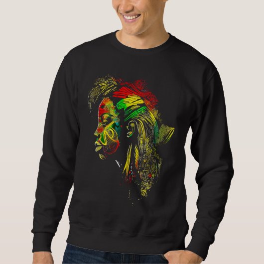 Sweatshirt Black history month  African American Ancestors' r (Devant)