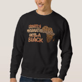 Sweatshirt Black History Month African Pride (Devant)