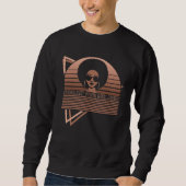 Sweatshirt Black History Month Black Pride Choc Lit 100 Melan (Devant)