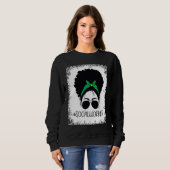 Sweatshirt Black History Month Social Worker Black Education (Devant entier)