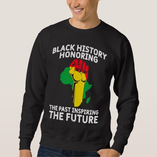 Sweatshirt Black History Month USA History America African  1 (Devant)
