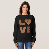 Sweatshirt Black History Nurse Proud Black Nurse Love African (Devant entier)