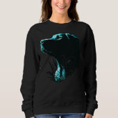 Sweatshirt Black Labrador 22 (Devant)