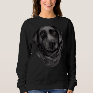 Sweatshirt Black Labrador Pour Chien