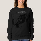 Sweatshirt Black Labrador Premium (Devant)