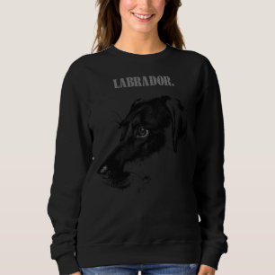 Sweatshirt Black Labrador Premium