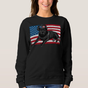 Sweatshirt Black Labrador Retriever Black Lab Papa Maman Amér