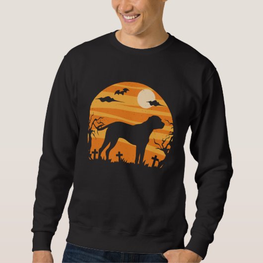 Sweatshirt Black Mouth Cur Halloween  Costume   Mom Dad (Devant)