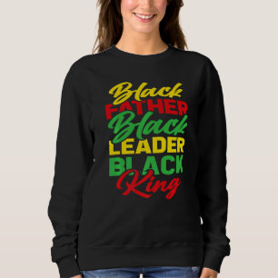 Sweatshirt Black Père Black Leader Black King