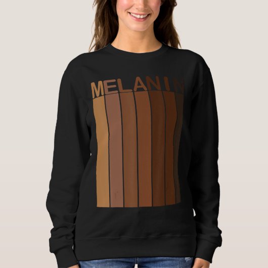 Sweatshirt Black Pride Melanin Queens Kings St Patrick's Day (Devant)
