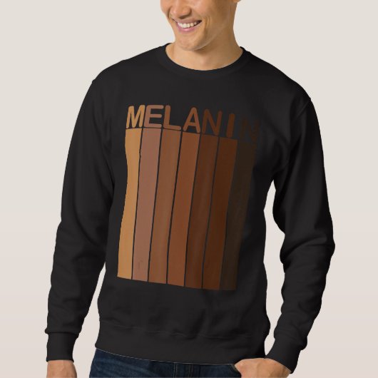 Sweatshirt Black Pride Melanin Queens Kings St Patrick's Day (Devant)