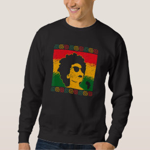Sweatshirt Black Queen African Black Girl Histoire Noire M