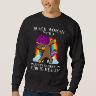 Sweatshirt Black Queen Mph Santé publique Unicorn Masters Gra