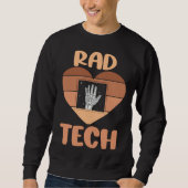 Sweatshirt Black Radiology Technologist Rad Tech Week Xray Te (Devant)