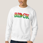 Sweatshirt Black sans excuses (Devant)