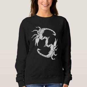 Sweatshirt Black & White Letter S
