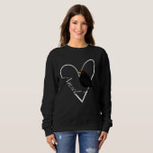 Sweatshirt Blackbird Bird Bird Birdwatcher Animal Biologist (Devant entier)