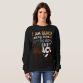 Sweatshirt Blackity Black Chaque mois Black Histoire Africain (Devant entier)