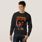 Sweatshirt Blackity Black Every Month Black History African A (Devant entier)