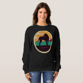 Sweatshirt Blackmouth Cur Retro (Devant entier)