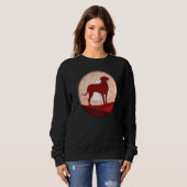 Sweatshirt Blackmouth Cur Retro (Devant entier)