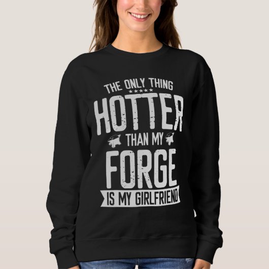 Sweatshirt Blacksmith Forge Hotter que Girami Knife Meta (Devant)