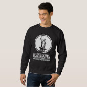 Sweatshirt Blacksmith Master I Smith Amboss Artiste (Devant entier)