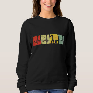 Sweatshirt Blacksmith Men Forger Hammer Anvil Ecg Heartbeats