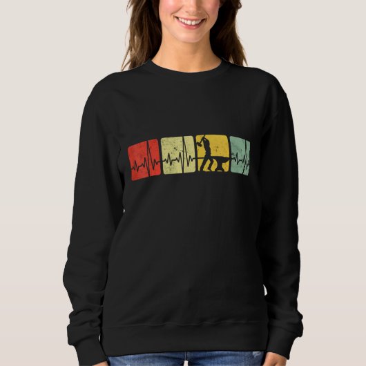 Sweatshirt Blacksmith Men Forger Hammer Anvil Ecg Heartbeats (Devant)