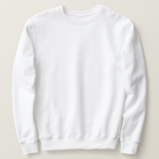 Sweatshirt blanc (Design devant)