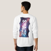 sweatshirt blanc (Dos entier)