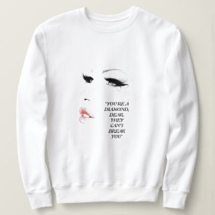 SWEATSHIRT BLANC (FEMMES)